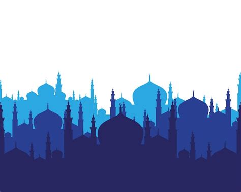 Premium Vector Mosque Vector Illustration Design