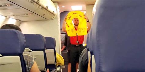 Flight Attendant Gives Hilarious Safety Speech and Gets 39M Views