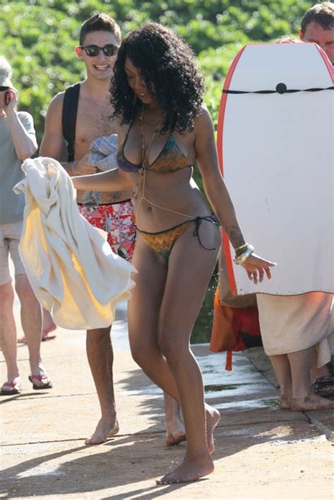 BRANDY NORWOOD In Bikini HawtCelebs