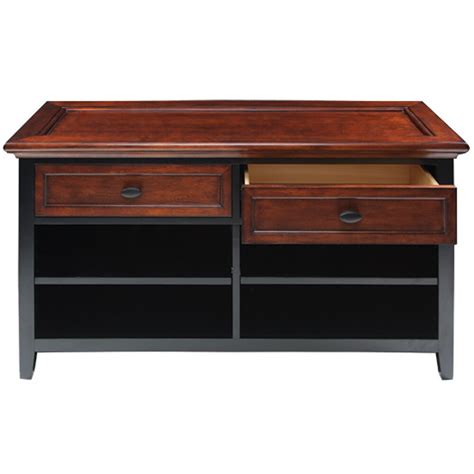 Muskoka Cabochan Collection Tv Stand 50 Inches Wide Rich Cherry And