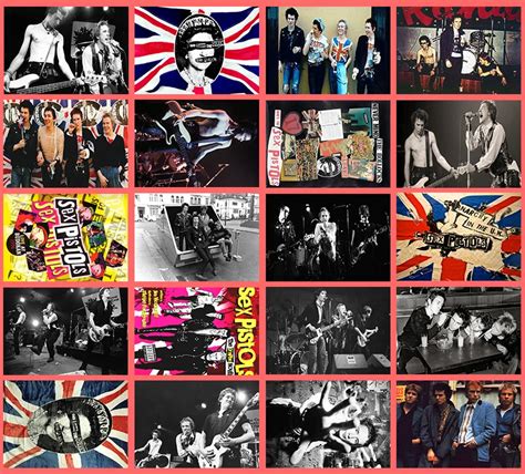 Lanchenyi Handmade Rock Band Sex Pistols Classic Series Sticker Pcs