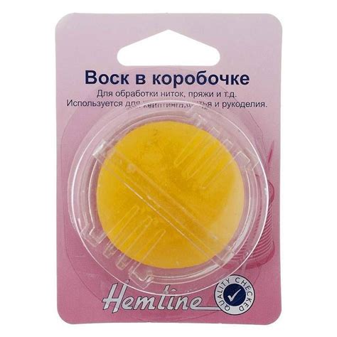Воск парафиновый для ниток и молний. купить на OZON по низкой цене ...