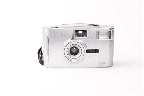 kodak ec  mm point  shoot film camera easy   vintage