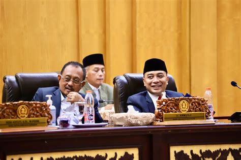 Hadir Bersama Armuji Di Sidang Paripurna Eri Cahyadi Kita Ini