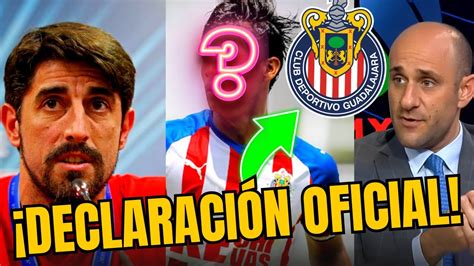 DIOS MÍO SAL YA CHIVAS NOTICIAS DE HOY YouTube