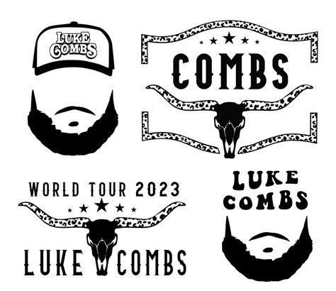 Luke Combs SVG PNG PDF Country Music SVG LCombs