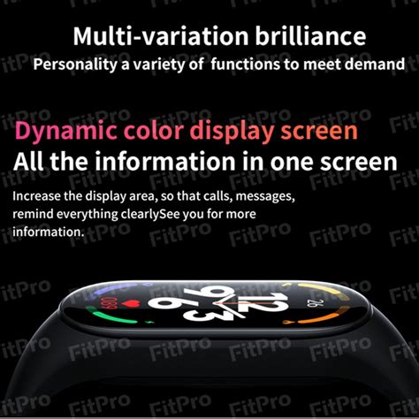 M7 Smartwatch - Heart Rate Fitness Tracking for Apple & Android