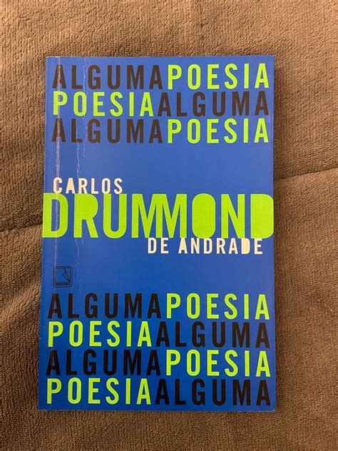 Alguma Poesia Carlos Drummond De Andrade - Alguma Poesia - Carlos Drummond de Andrade | Livro Nunca Usado ...