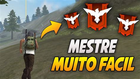 Como Pegar Mestre Muito F Cil Solo Free Fire Youtube