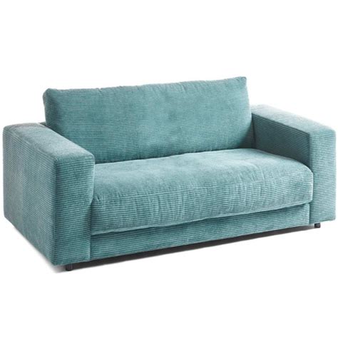 Cordsofa High End Cord Petrol Knutzen Wohnen