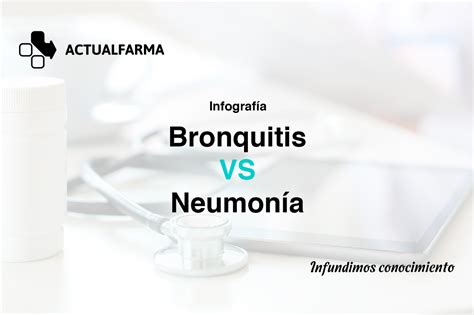 Bronquitis VS Neumonía Actualfarma