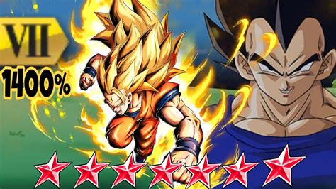 Dragon Ball Legends ZENKAI 7 1400 14 STAR RED SSJ3 GOKU IS A