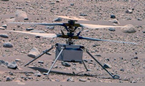 Mars Ingenuity petit hélicoptère de la Nasa ne volera plus