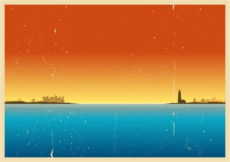 Lighthouse Poster 263129 Vector Art at Vecteezy