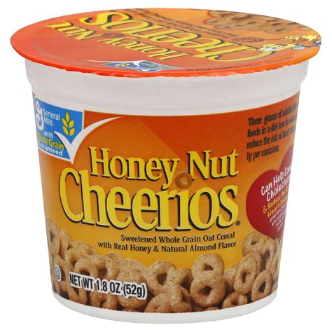 Cheerios Honey Nut ™ Gluten Free Cereal 1 8 Oz Cup