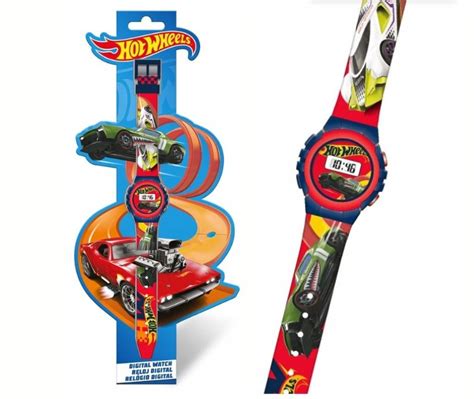 KIDS EUROSWAN ZEGAREK CYFROWY HOT WHEELS Cena Opinie Dziecięce