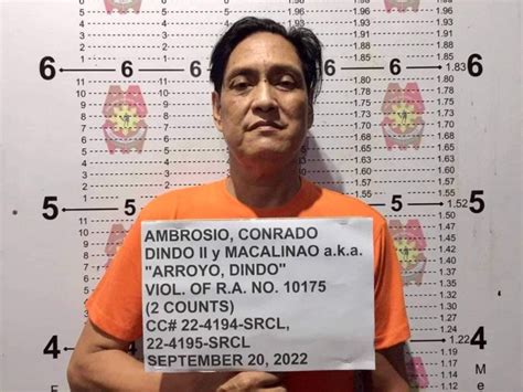 Actor Dindo Arroyo Nabbed For Cybercrime Raps In Laguna Manila Standard