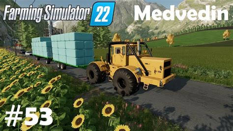 LS22 Medvedin 53 Silageballen Und Milch Verkaufen Farming Simulator