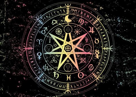 Wiccan Symbol Of Protection Mandala Witches Runes Mystic Wicca