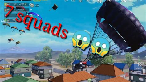 7 Squads At Pochinki PUBG MOBILE YouTube