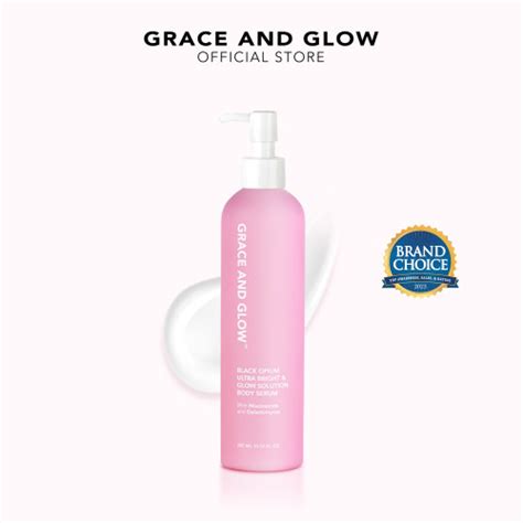 Promo Grace And Glow Bright And Glow Body Serum Hand And Body Lotion