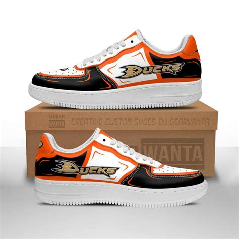 Anaheim Ducks Air Sneakers Custom NAF Shoes For Fan HomeFavo