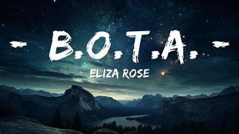 Eliza Rose B O T A Baddest Of Them All Lyrics I Love Music