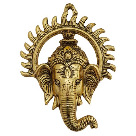 Buy Divya Mantra Ganesh Wall Hanging Decor Surya Ganesha God Home Front