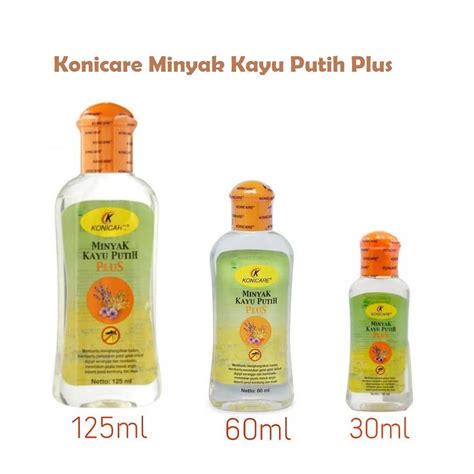 Jual Konicare Minyak Kayu Putih Plus Ml Ml Ml Indonesia