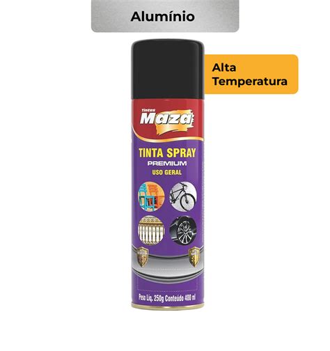 SPRAY ALTA TEMPERATURA 600 C ALUMINIO 250G MAZA Primavera Place