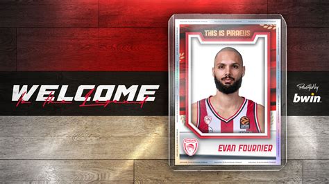 Fournier To Wear The Red White Olympiacos BC