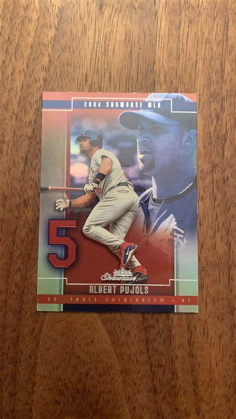 Fleer Showcase Albert Pujols Cardinals Ebay