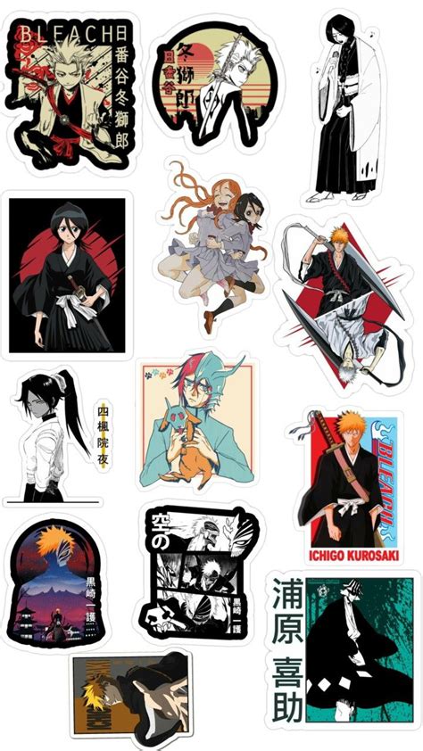 Stickers Bleach Anime Stickers Cute Anime Wallpaper Anime Printables