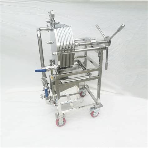 Beer Wine Stainless Steel Plate And Frame Filter Press Machine Wine