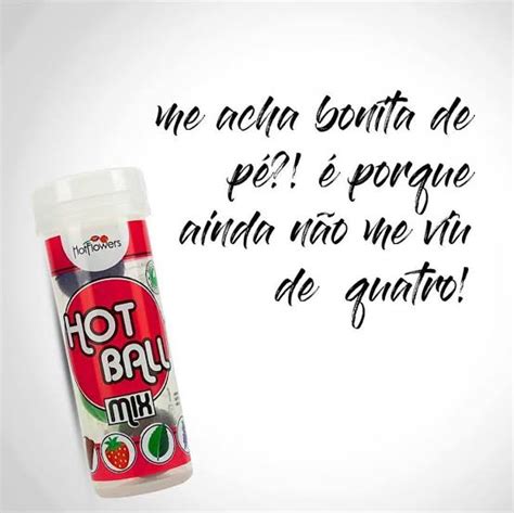 HOT BALL MIX 4 UNIDADES MENTA CHOCOLATE MORANGO UVA Segredos Íntimos