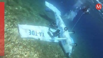 Avioneta Cae Al Mar En Cozumel Tras Falla En El Motor Video Grupo