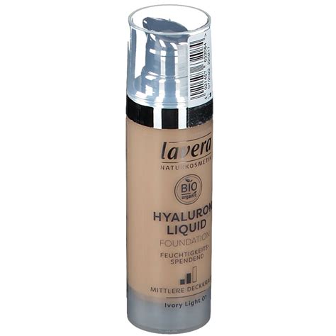 Lavera Hyaluron Liquid Foundation Ivory Light 01 30 Ml Shop Apotheke At