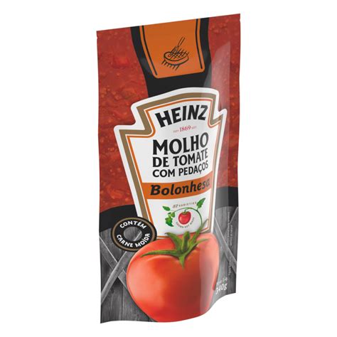 Molho Tomate Heinz Bolonhesa Sache 300g Supermercado Azevedo