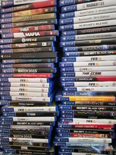 Sony Playstation 4 Games Ps4 Make Your Selection Ebay