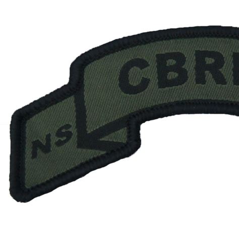 CBRN Hook Scroll Patch - TAC-UP GEAR