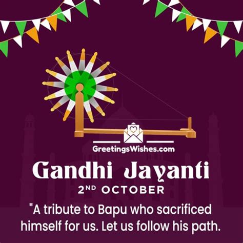 Gandhi Jayanti Wishes Messages 2 October Greetings Wishes