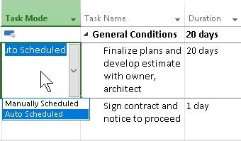 Auto Vs Manual Scheduling In Project Skillforge