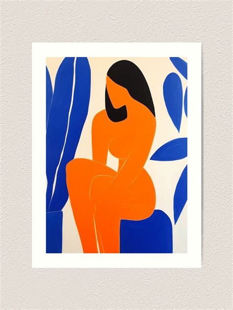 Henri Matisse Blue Nude Poster Henri Matisse Nu Bleu Poster Henri