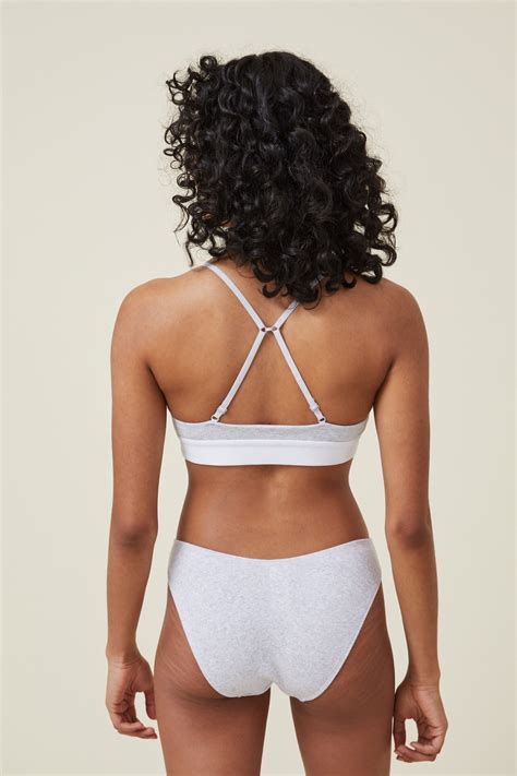 Organic Cotton Rib Bikini Brief