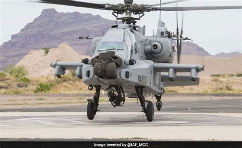 Apache Helicopter: IAF Gets Its First Apache Guardian Attack Helicopter At Boeing Plant In US