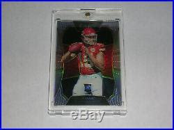 2016 17 Select Patrick Mahomes XRC Rookie Redemption KC Chiefs