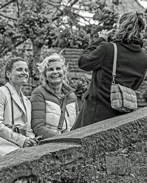 Smile Taking A Pic Bonifaciusbrug Bridge Bruges Mon Flickr