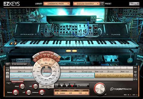 Toontrack Ezkeys Cinematic Pads Sweetwater