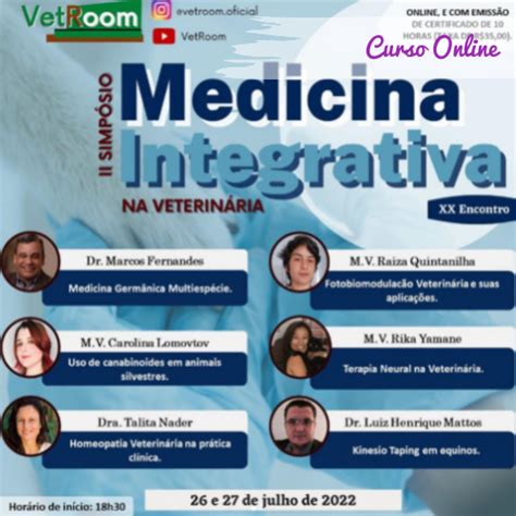 Curso Online II Simpósio de medicina integrativa na veterinária Vet