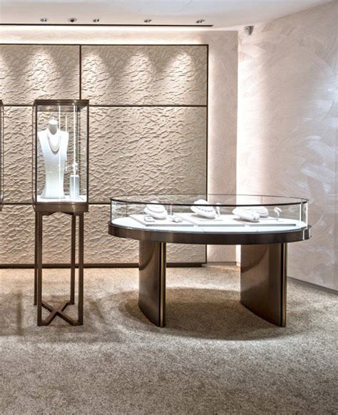 High End Luxury Jewelry Store Showcase Design